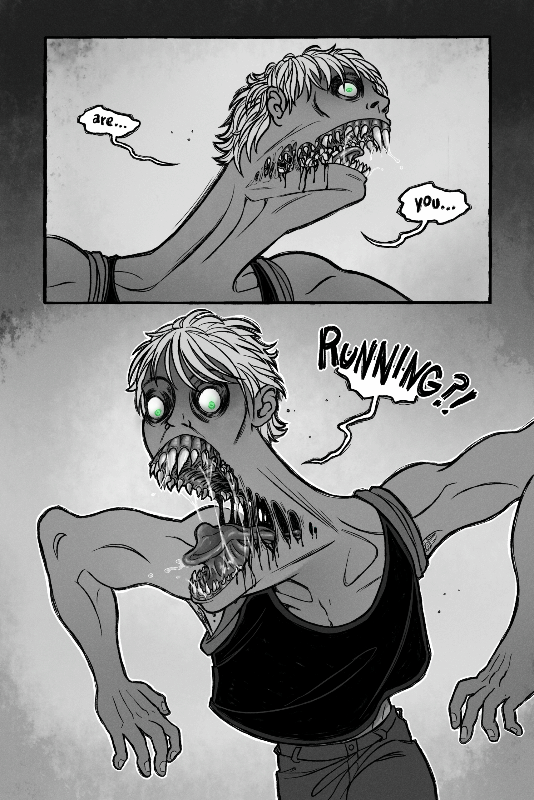 WHY. are you running. WHY! are you running??